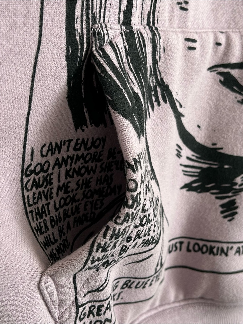 Pleasures x Sonic Youth The Goo Hoodie Graphic Sweatshirt Pullover - Picture 3 of 9